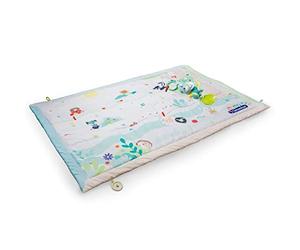 Clementoni - 17318 - Tapis - Baby Friends Soft playmat - Tapis d'éveil pour bébé - 100% Lavable en Machine, 0 Mois et Plus