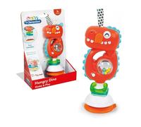 Clementoni 17330 Interactive Rattle, Multicolored (Dinosaur), 3-36 MESI Rattle I
