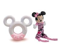 Clementoni - 17396 - Projecteur Disney Baby Minnie - veilleuse Musicale et Lumineuse - Peluche Lavable en Machine, 0 Mois et Plus