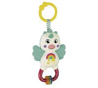 Clementoni - 17778 - Little Unicorn Rattle - Sonaglio Neonato Con Massaggiagengive, Giocattolo Bambini 3 Mesi, Rafforza Le Capacità Motorie E Sensoriali - Made In Italy