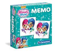 Clementoni - 18005 - Mémo - Shimmer and Shine, Jeu éducatif 4 Ans
