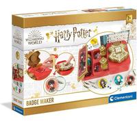 CLEMENTONI 18669 Voiture Laboratoire Set pour Créer Badges Harry Potter 7 Ans