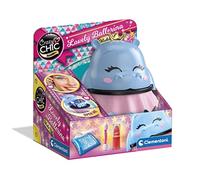 Clementoni - 18688 - Crazy Chic Beauty - Lovely Ballerina Make Up - Kit de Maquillage Hippo Danseuse pour Enfants - avec Fard, Poudre et Rouge à Lèvres - Modèles à Collectionner