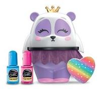 Clementoni - Kit de maquillage 18694 Crazy Chic Lovely Ballerina - Panda danseuse, vernis et lime