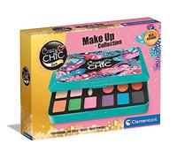 Clementoni - 18749 - Crazy Chic - Be Yourself Collection - Be A Rocker, Palette De Maquillage - Make Up Fille, Coffret Maquillage Fille 10 Ans, Maquillage Enfant, Trousse Maquillage Jouet Lavable