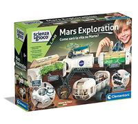 Clementoni 19243 Lab-NASA Mars Exploration - Jeu Scientifique, Base Spatiale, kit d'expériences, à partir de 8 Ans, Manuel en Italien (français Non Garanti), fabriqué en Italie, Multicolore