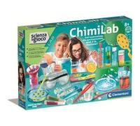 Clementoni - Science & Jeu Lab - Laboratoire de Chimie, Kit d'expériences scientifiques pour Enfants 8+ Ans, 19259