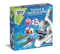 Clementoni - 19309 - Science Et Jeu Lab - Sciences au Microscope, Laboratoire Microscope Optique avec Plus de 50 Expériences Scientifiques pour Enfants à partir de 8 Ans (Jeu en Français)