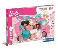 Clementoni Puzzle enfant 27163 Barbie Supercolor – 104 pièces forme spéciale