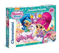 Puzzle 104 Pièces : Puzzle Brillant - Shimmer & Shine, Clementoni G