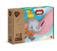 Clementoni - 20261 - Puzzle Play for Future - Disney Dumbo - 24 pièces Maxi - Puzzle Enfant - matériaux 100% recyclés - fabriqué en Italie, 3 Ans et Plus