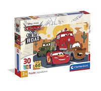 Clementoni - 20274 - Puzzle Supercolor Cars Disney Pixar - 30 pièces - Puzzle pour Enfants de 3 Ans