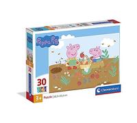 Clementoni - 20280 - Puzzle Peppa Pig - 30 Pièces - Jeu Educatif, de Réflexion et de Patience - Image de Qualité - 33,5 x 23,5 Cm - À Partir de 3 Ans