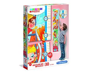 Clementoni - 20330 - Measure Me - L'échelle des Pompiers - 30 pièces