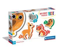 Clementoni - 20814 - My First Puzzle Forest Animals - 2-3-4-5 Pieces, jigsaw puz