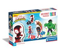 Clementoni 20836 Marvel Spidey And His Amazing Friends Jigsaw First 3,6,9,12 Pie