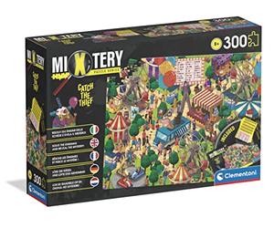 Clementoni - 21712 - Jeu de Création et Logique pour Enfants - à Partir de 8 Ans et Plus - Puzzle Mixtery Series - 300 Pièces - - Catch The Thief