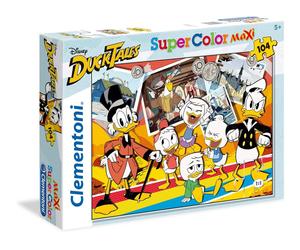 Clementoni 23718 Ducktales Clementoni-23718-Supercolor Puzzle-Duck Tales -104 Ma