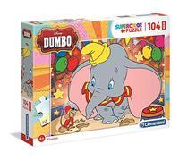 Clementoni - 23728 - Supercolor Collection - Dumbo - 104 Maxi pièces
