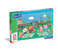 Clementoni - Puzzle enfant Peppa Pig 24 pièces - Dès 3 ans - Maxi