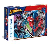 Clementoni maxi supercolor puzzle puzzle Spider-Man 24 pièces Multicolore G