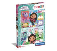 Clementoni 24804 Gabby'S Dollhouse Puzzle 2 puzzles Gabby'S 60 pieces