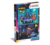 Clementoni – Batwheels – 2x60 pièces