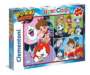 Clementoni 25219 Puzzle 3 x 48, Yo- Kai Montre