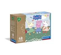Clementoni - 25269 - Puzzle Play for Future - Peppa Pig - 3x48 pièces - Puzzle Enfants 4 Ans - boîte de 3 Puzzles (48 pièces) - Puzzle Clementoni, Puzzle Dessin animé - fabriqué en Italie