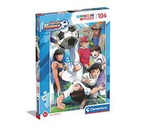 Clementoni - 25711 - Supercolor Puzzle - Captain Tsubasa - 104 pièces - Puzzle Enfant - fabriqué en Italie, 6 Ans et Plus