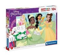Clementoni - 25714 - Princess - 104 pieces a colorier Neutre G