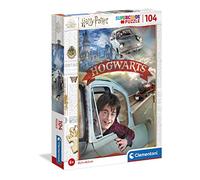 Clementoni - 25724 - Supercolor - Harry Potter - 104 Pièces - Puzzle de la Saga - Jeu de Création et Logique pour Enfants à partir de 6 Ans et Plus -