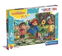 Clementoni - 25729 - Supercolor Puzzle Paddington - 104 pièces, Puzzle Enfants 6 Ans - Puzzle Enfant Clementoni, Puzzle Dessin animé - fabriqué en Italie
