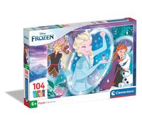 Clementoni 25737 Disney Frozen 2 Puzzle 104pcs Supercolor 2-104 Pieces-Jigsaw Ki