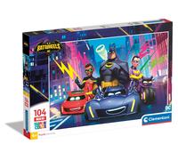 Clementoni 25761 Batwheels Jigsaw 104 Maxi Pieces-Supercolor Children 4-6 Years,
