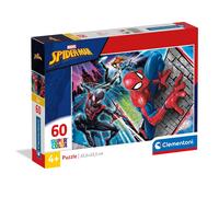 Clementoni - 26048 - Supercolor Puzzle for children-Spider Man-60 Pieces