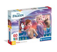 Clementoni Puzzle Supercolor Disney La Reine des Neiges 2 - 60 pièces - Jeu de création dès 4 ans