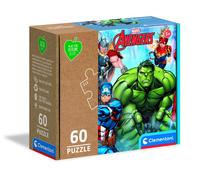 CLEMENTONI PLAY FOR FUTURE AVENGERS-60 PIÈCES, 3 ANS ENFANT, PUZZLE MA