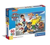Clementoni - 26203 - Puzzle Pat' Patrouille - 60 Pièces - Jeu Educatif, de Réflexion et de Patience - Image de Qualité - 33,5 x 23,5 Cm - Ã€ Partir de 4 Ans