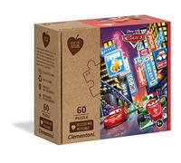 Clementoni - 26999 - Puzzle Play for Future - Disney Pixar Cars - 60 pièces - Puzzle Enfant - matériaux 100% recyclés - fabriqué en Italie, 5 Ans et Plus
