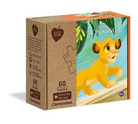 Clementoni - 27002 - Play for Future - Disney - Le Roi Lion - 60 Pièces - Puzzle du Film d'Animation - 100% Matériaux Recyclés - pour Enfants à partir de 5 Ans et Plus