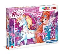 Clementoni - 27107 - Paillettes Puzzle - Winx - 104 Pièces