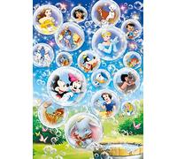 Clementoni - 27119 - Disney Princess - Supercolor - 104 Pièces - Puzzle des Princesses Disney - Jeu de Création et Logique pour Enfants à partir de 6 Ans et Plus