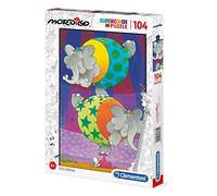 Clementoni - 27134 - Supercolor Puzzle - Modillo, The Balance - 104 pièces, Puzzle pour Enfants