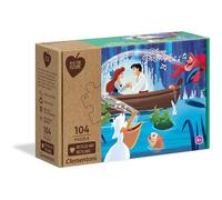 Clementoni - 27152 - Puzzle Play for Future - Disney Little Mermaid - 104 pièces - Puzzle Enfant - matériaux 100% recyclés - fabriqué en Italie, 6 Ans et Plus