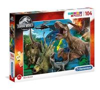 CLEMENTONI - 27196 - SuperColor 104 pièces - Jurassic World
