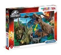 CLEMENTONI - 27196 - SuperColor 104 pieces - Jurassic World G