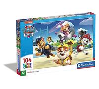 Clementoni - 27265 - Puzzle Pat' Patrouille - 104 Pièces - Jeu Educatif, de Réflexion et de Patience - Image de Qualité - 38 x 27 Cm - Ã€ Partir de 6 Ans