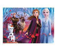 Clementoni - 27274 - Supercolor - Disney - La Reine des Neiges 2-104 Pièces - Puzzle du Film d'Animation - Jeu de Création et Logique pour Enfants à partir de 6 Ans et Plus