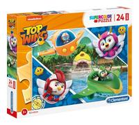 Clementoni puzzle Maxi Top Wingvliegrace 24 pièces Multicolore